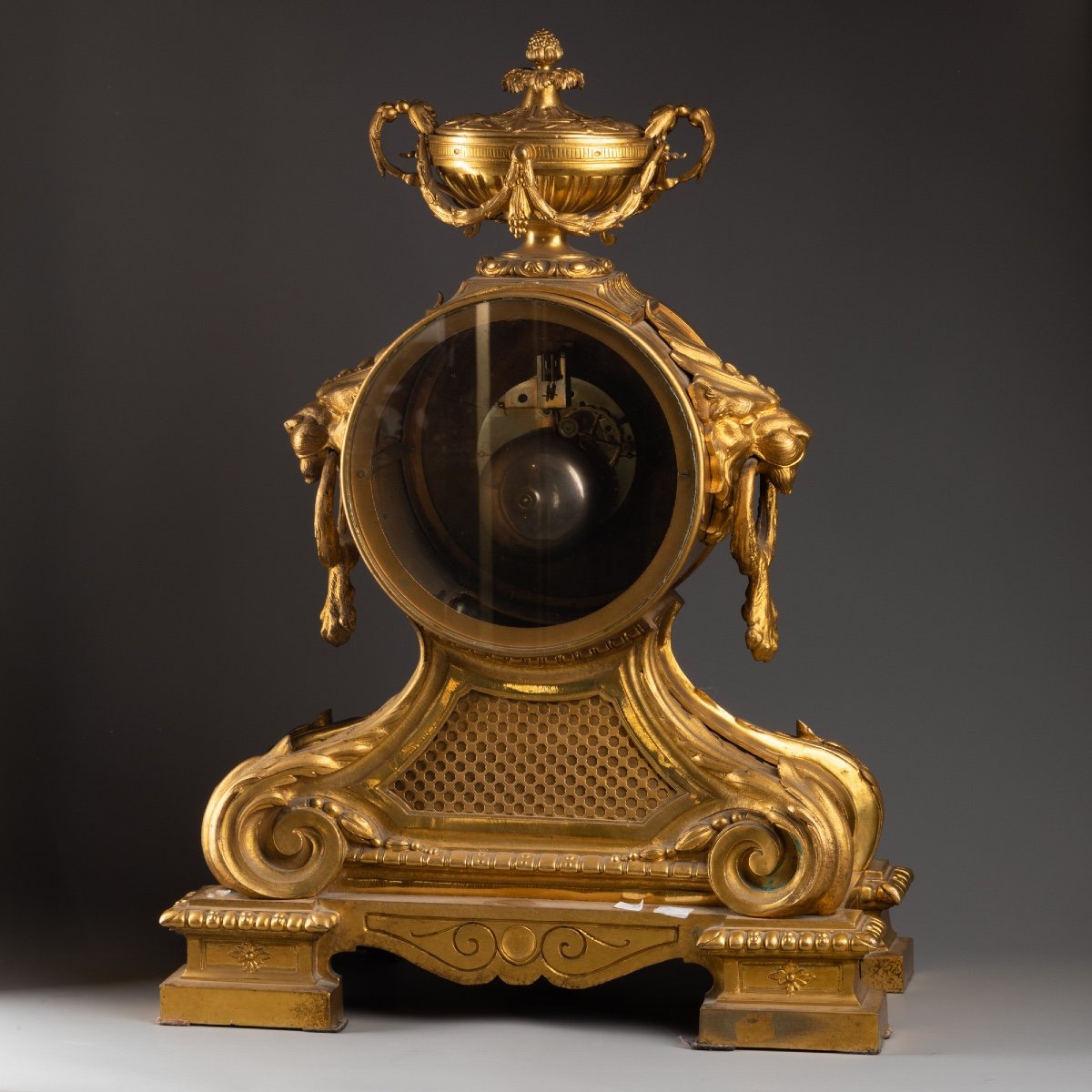 Tostain Mantel Clock, 19th Century-photo-1