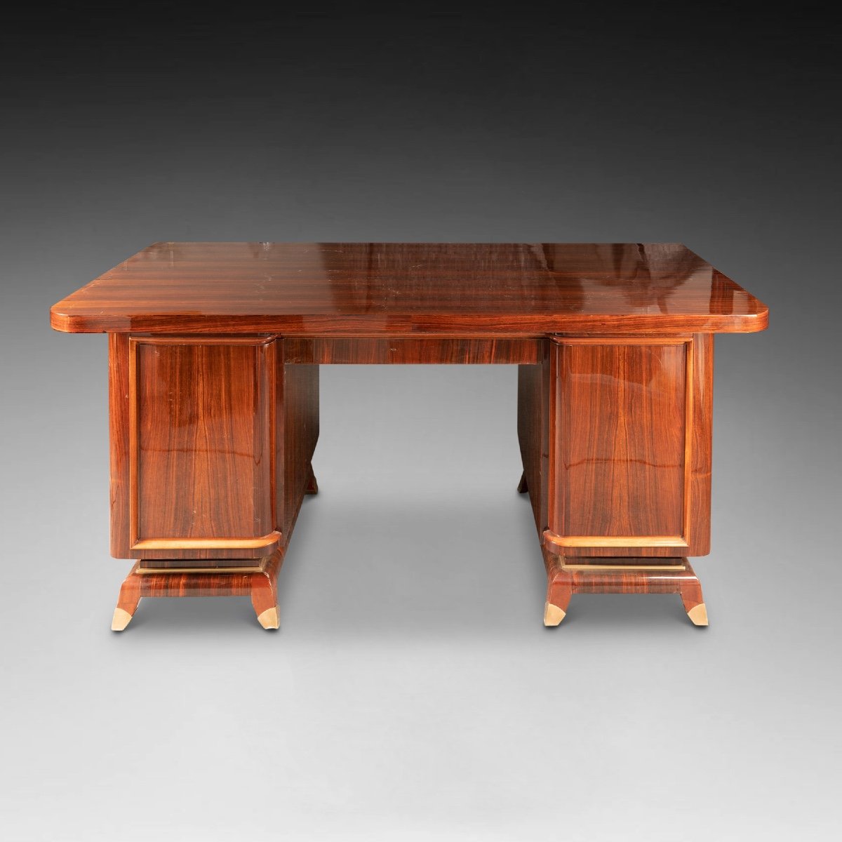 Art Deco Desk, 20th Century-photo-4