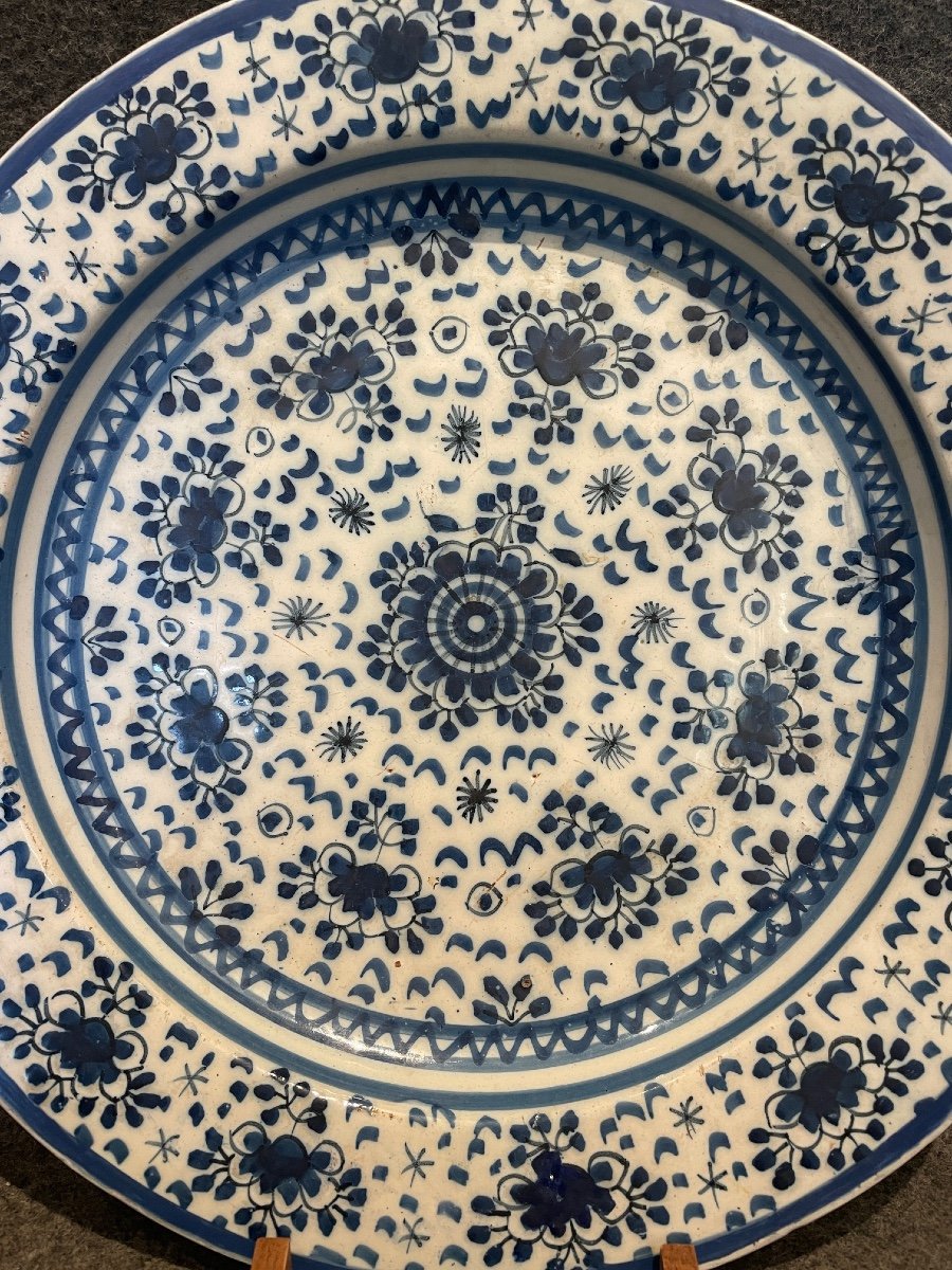 Delftware Dish, 18th Century-photo-3