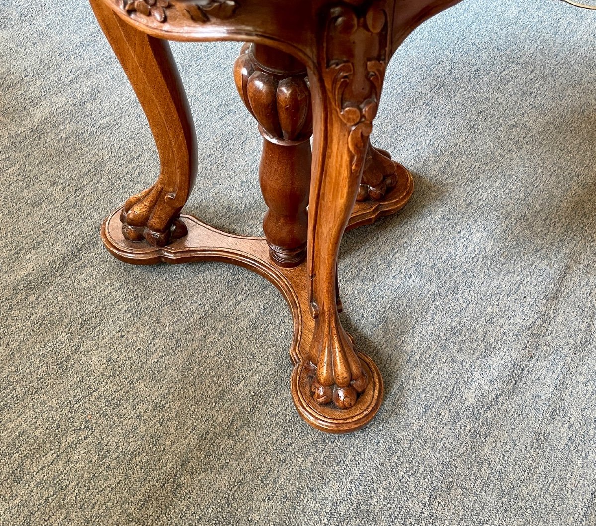 Shell-shaped Musician's Seat, 19th Century-photo-7