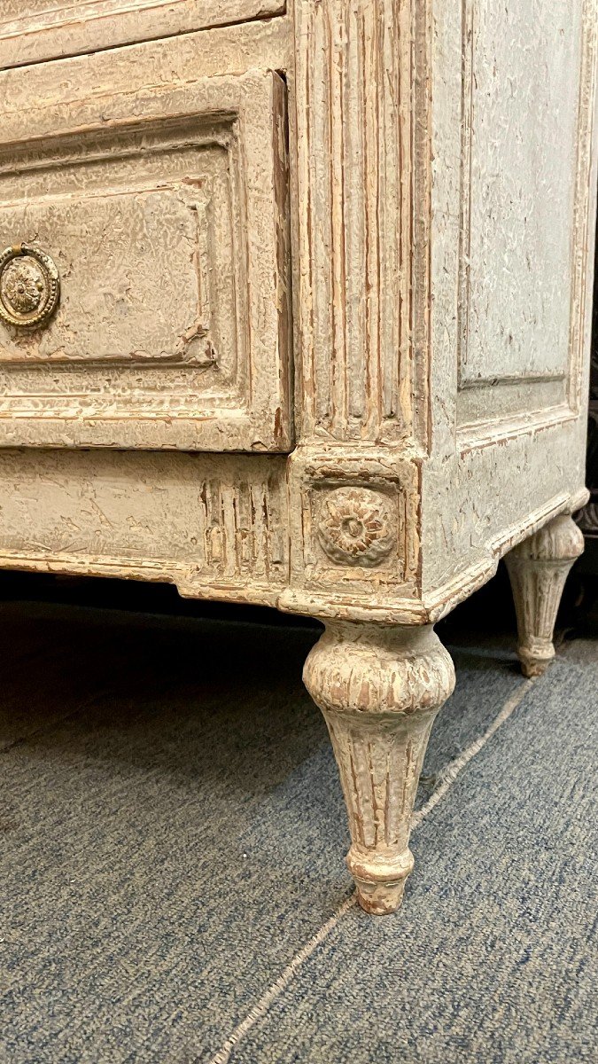 Commode Trompe-l’œil Style Louis XVI, XIXe Siècle-photo-1