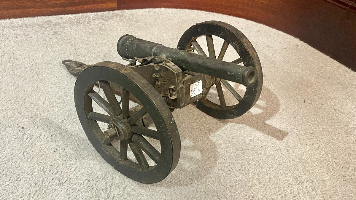 Model Of A Cannon, 20th Century-photo-6