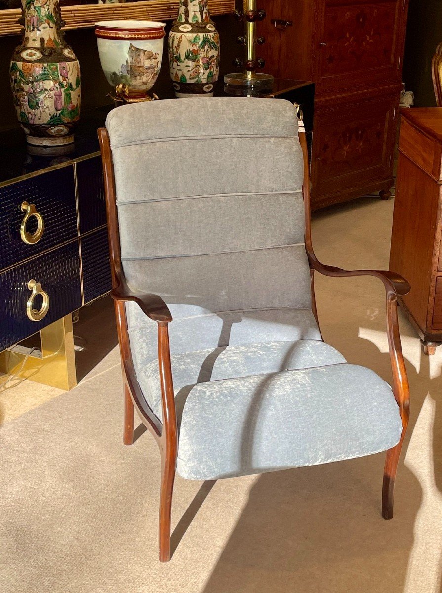 Pair Of Corolla Armchairs. Italian Design, 20th Century-photo-1