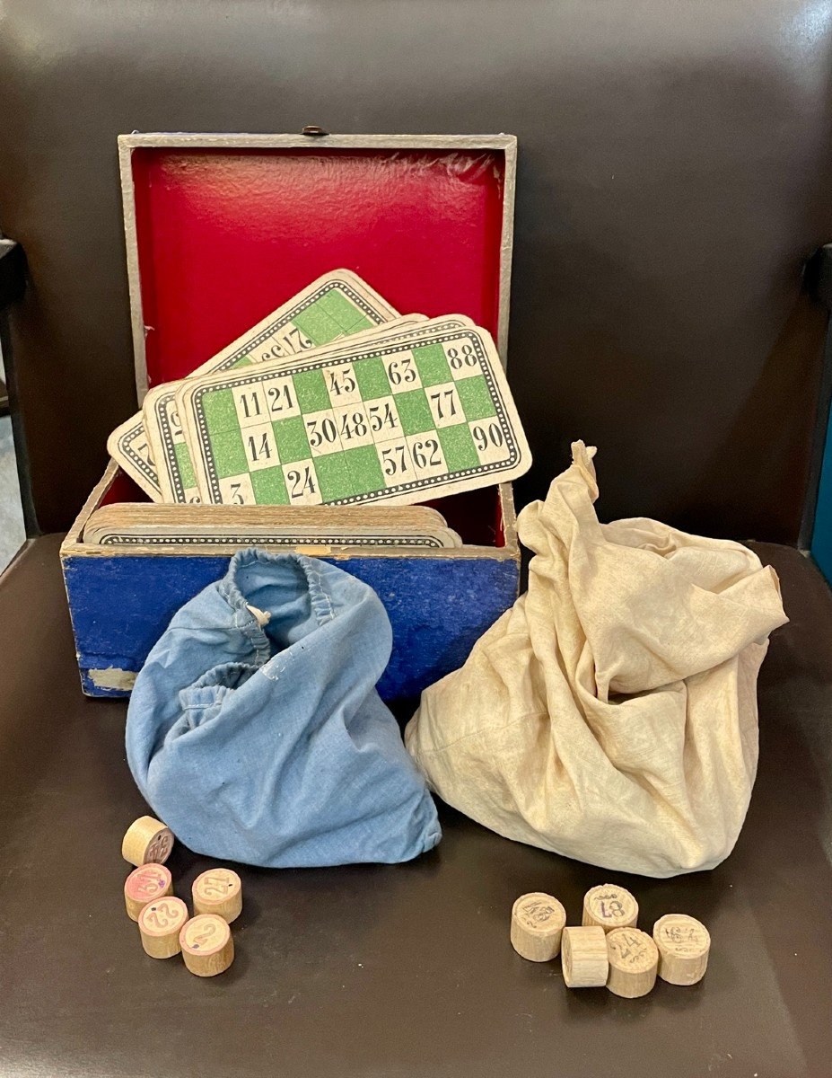 Bingo Game Box, 20th Century-photo-3