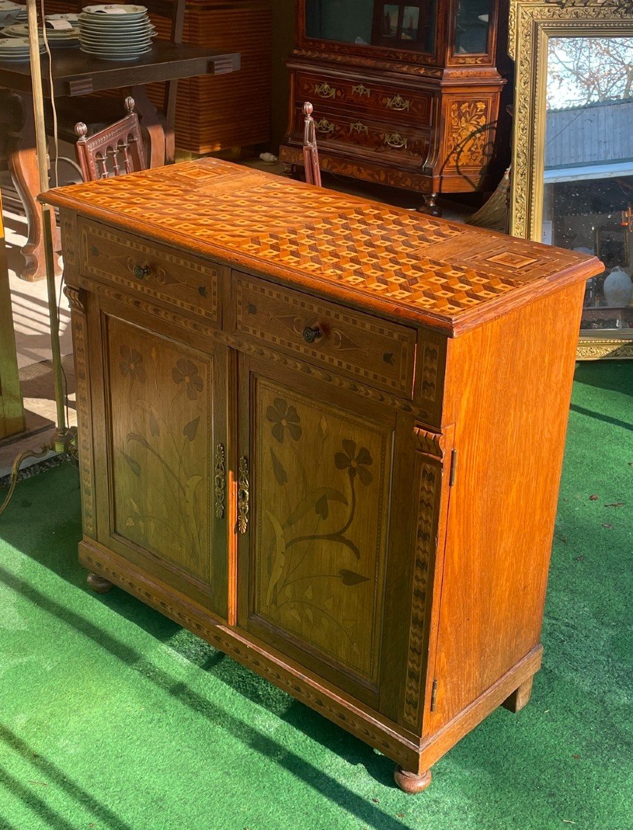 Small Sideboard From The 1920s-photo-4