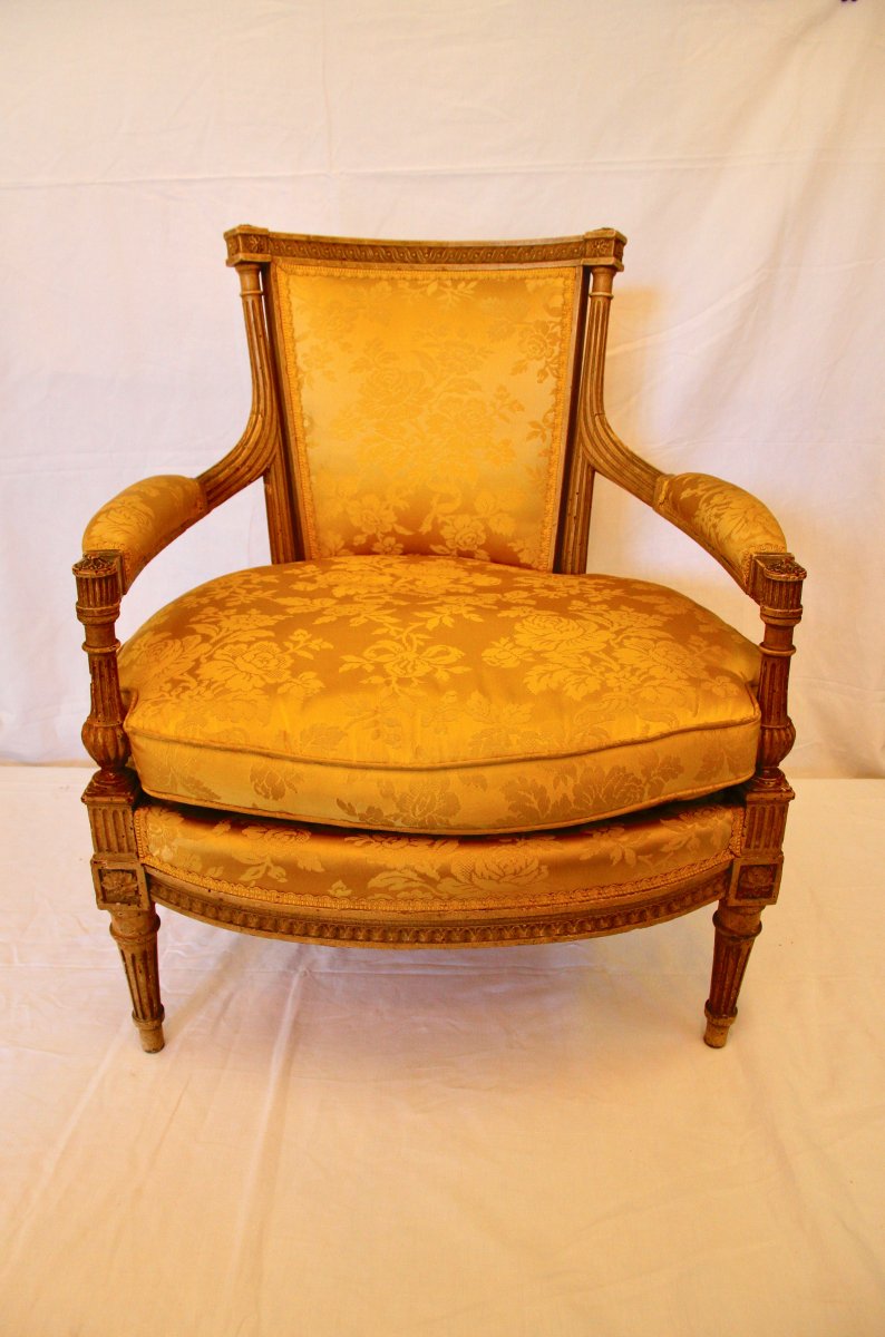 Fauteuil Pour Enfant D’époque Louis XVI, XVIIIe Siècle-photo-3