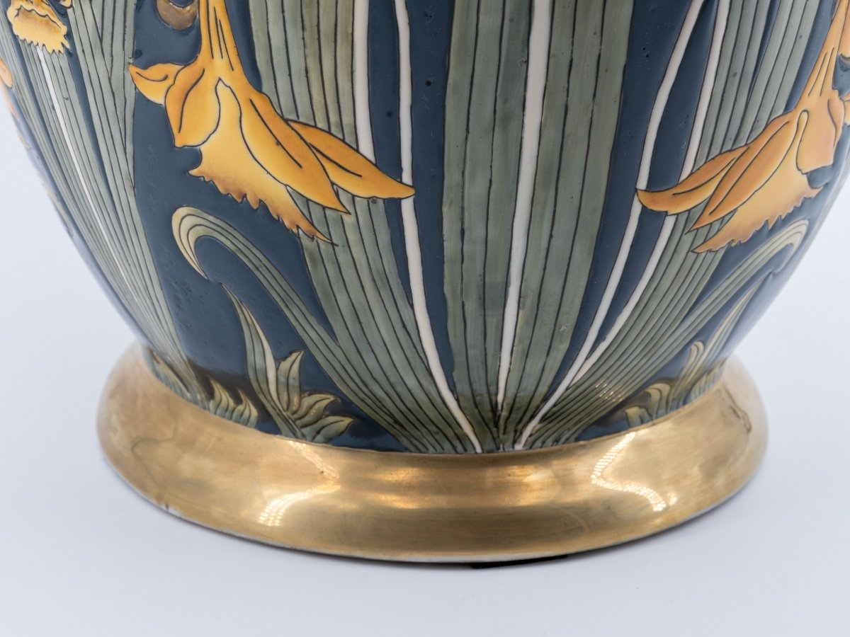 Vase En Céramique, XXe Siècle-photo-6