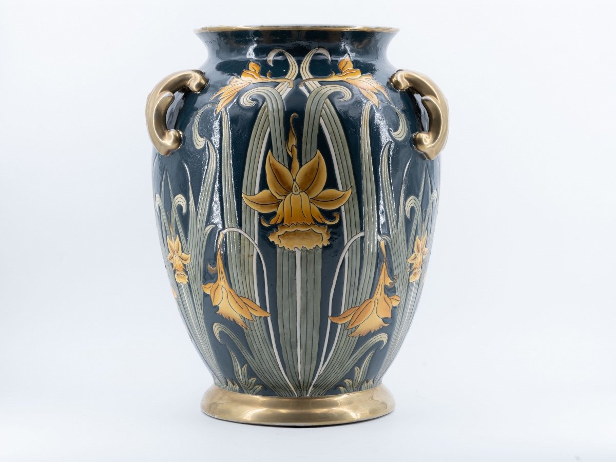 Vase En Céramique, XXe Siècle