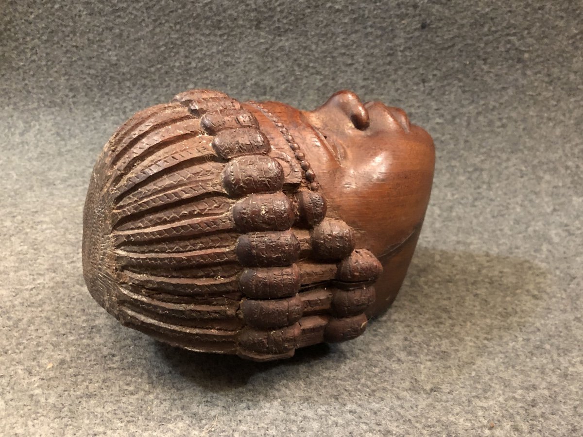 Rosewood Sculptures Signed Atandroy Ramamonjisoa. Madagascar, 20th Century-photo-7