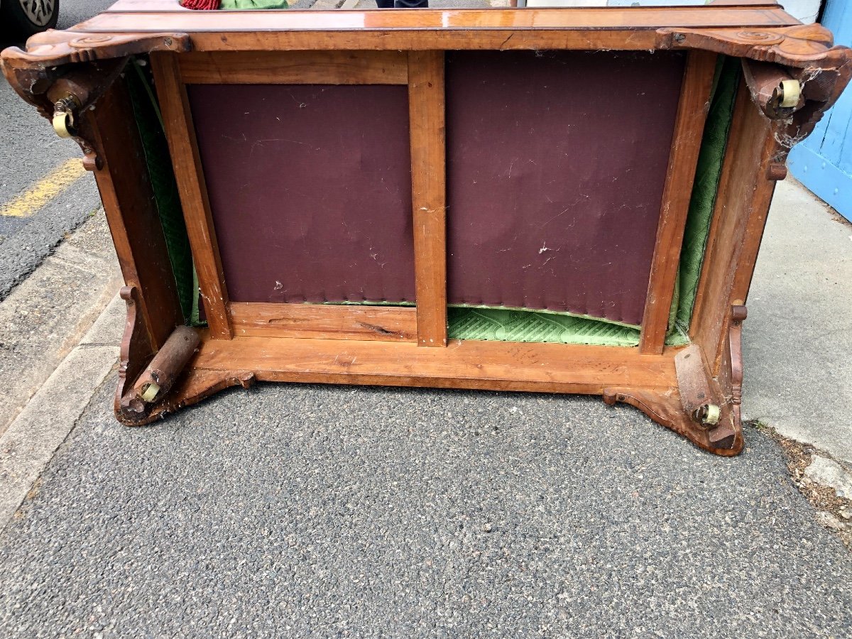 Charles X Daybed In Speckled Maple, 19th Century-photo-2