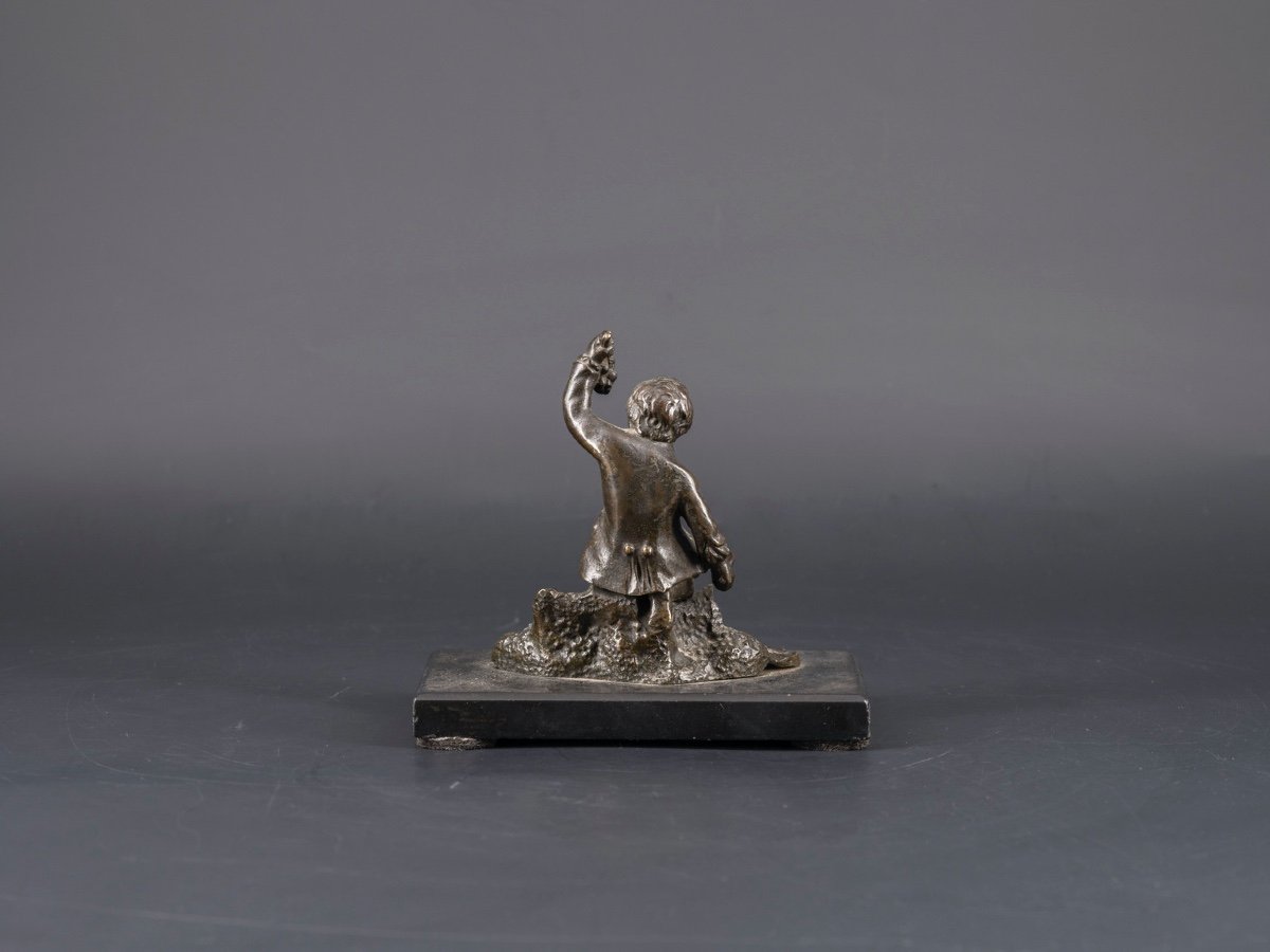 Small Decorative Bronze, 19th Century-photo-4