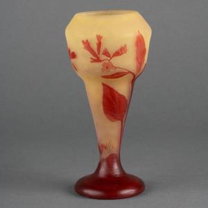 Small Gallé Vase, Late 19th / Early 20th Century