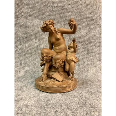 Terracotta Signed R. Rodes, XXth Century