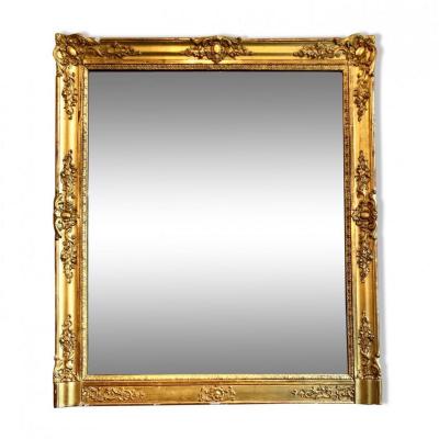 Mirror In Gilded Wood, 19th Century