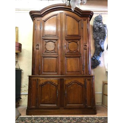French Cupboard, Double Evolution Door Opening. Louis XIV Period, 17th Century