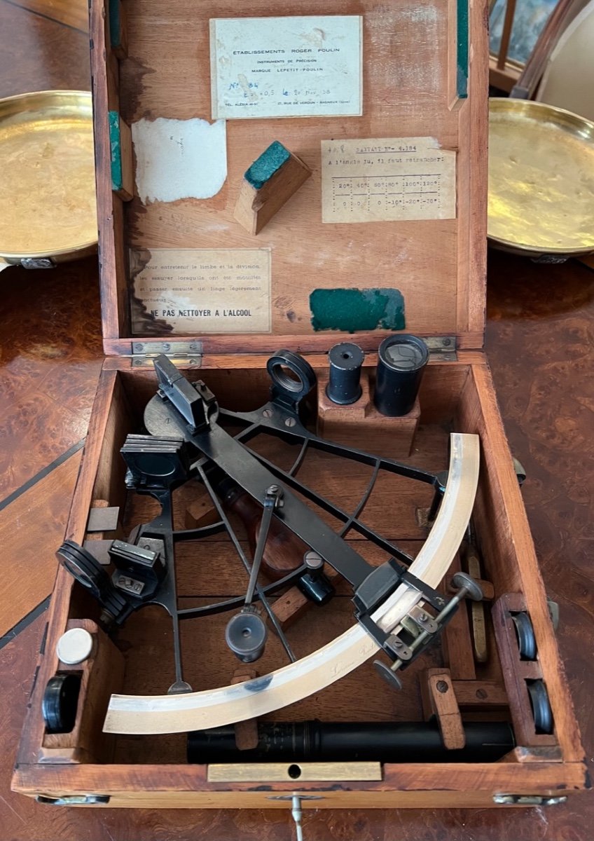 Sextant Lorieux Ponthus Vers 1900-photo-1