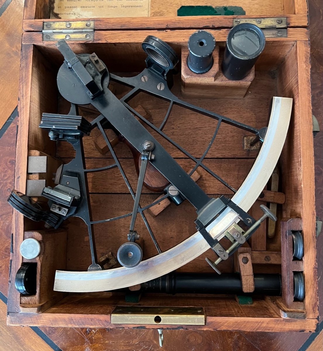 Sextant Lorieux Ponthus Vers 1900