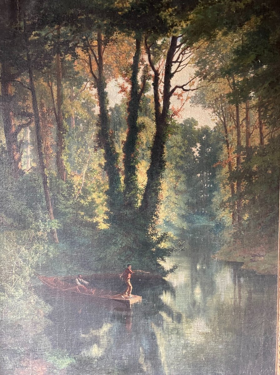 Large Fishing Scene Painting19-photo-1