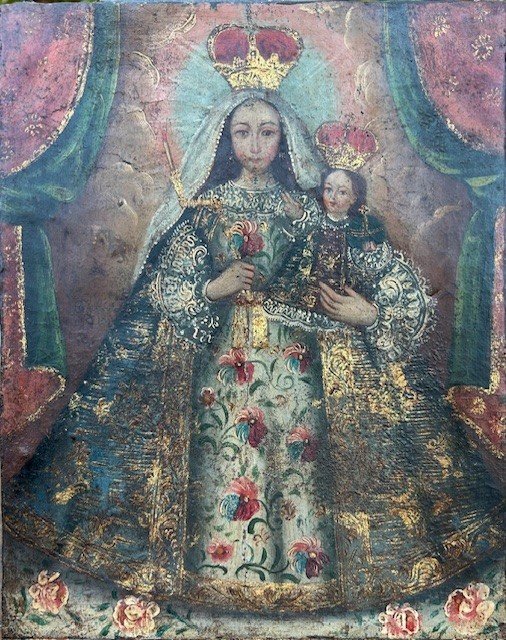 Virgin Of Belem School Of Cuzco