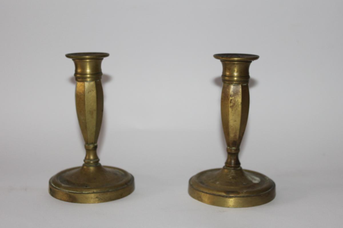 2 Empire Candlesticks