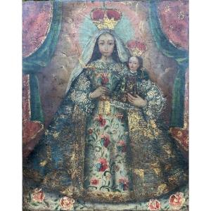 Virgin Of Belem School Of Cuzco