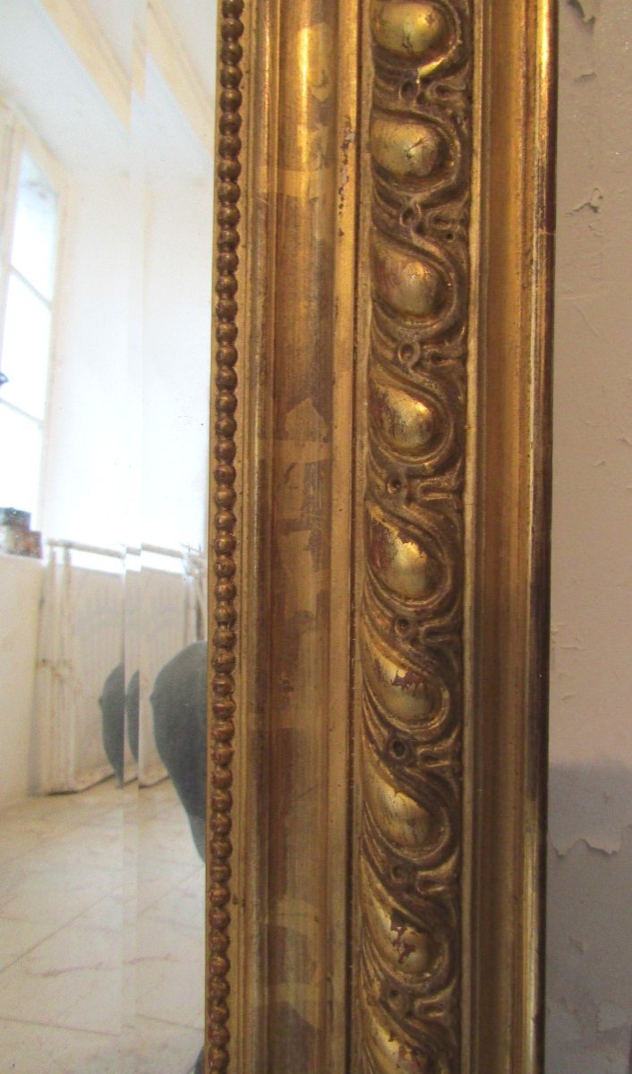 Louis XV Golden Mirror-photo-4