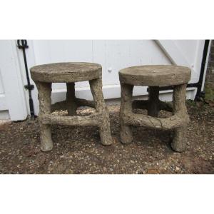 Cement Stools