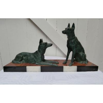 Art Deco Dogs