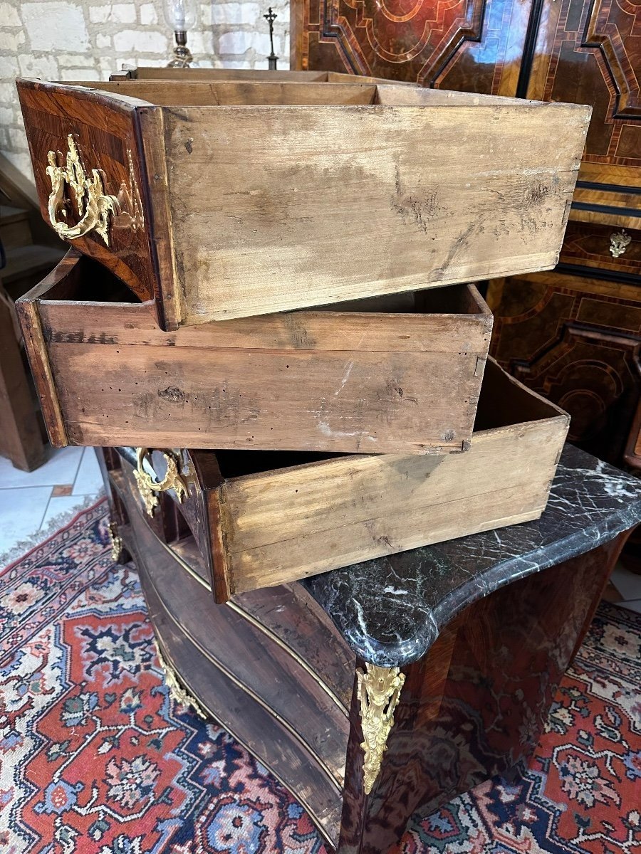 Louis XV Chest Of Drawers From The XVIII Th Century-photo-6