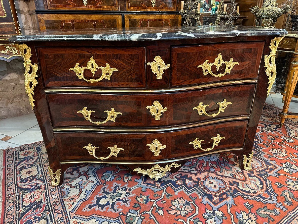 Louis XV Chest Of Drawers From The XVIII Th Century