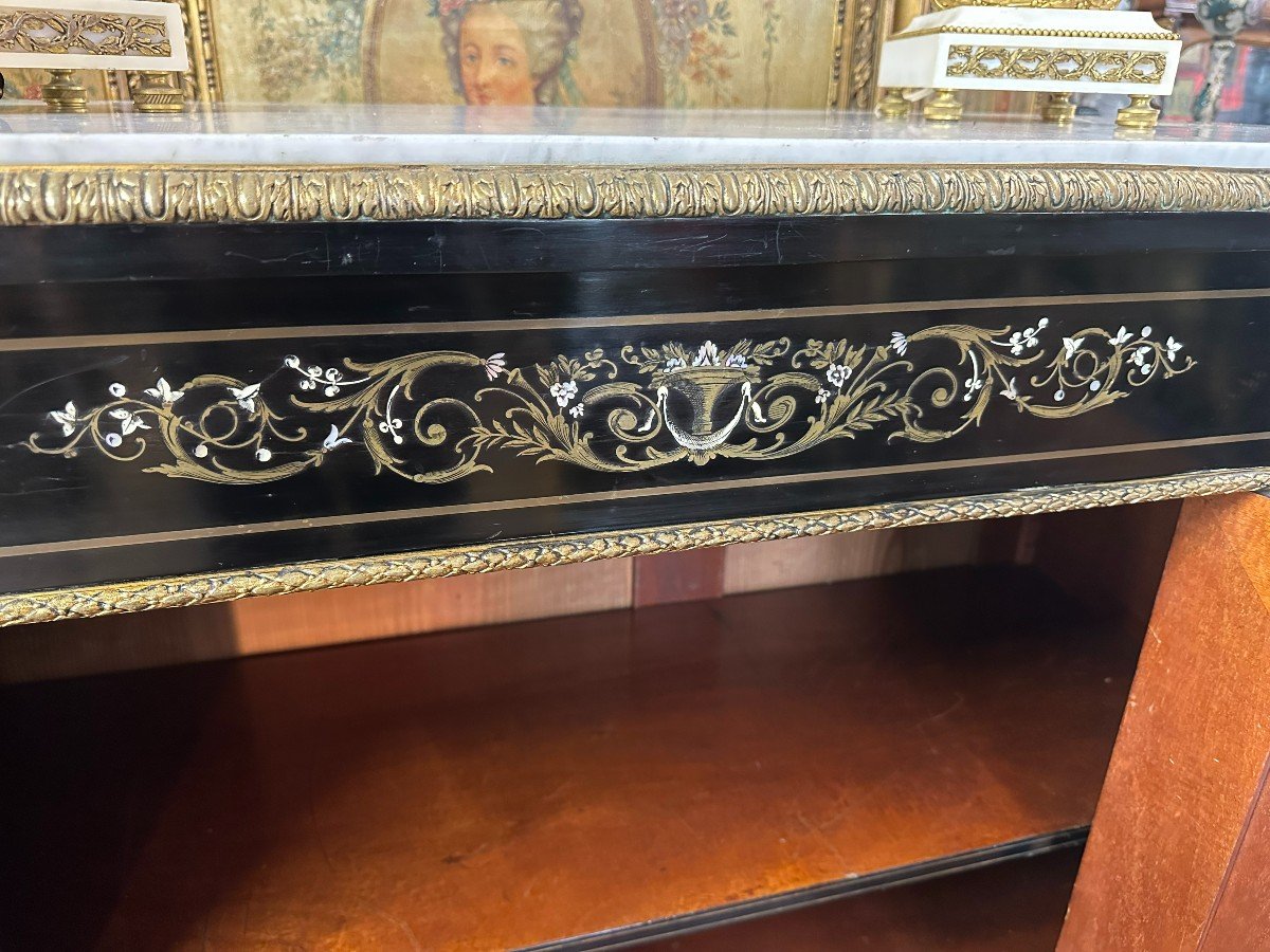 Napoleon III Period Support Furniture - Louis XVI Style-photo-4