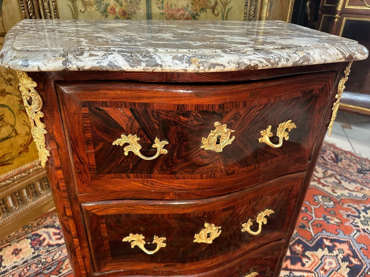 Small Chest Of Chest 18th Louis XV Period-photo-2