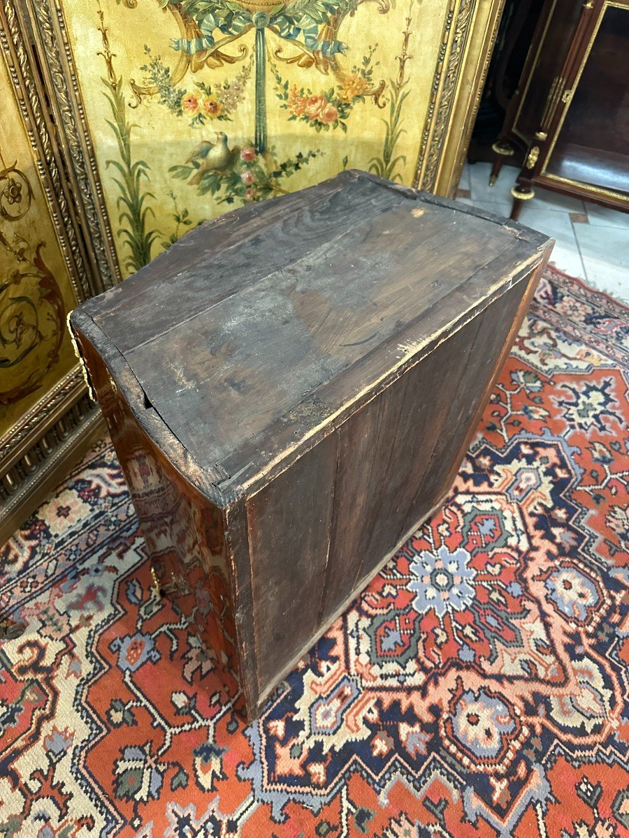 Small Chest Of Chest 18th Louis XV Period-photo-3