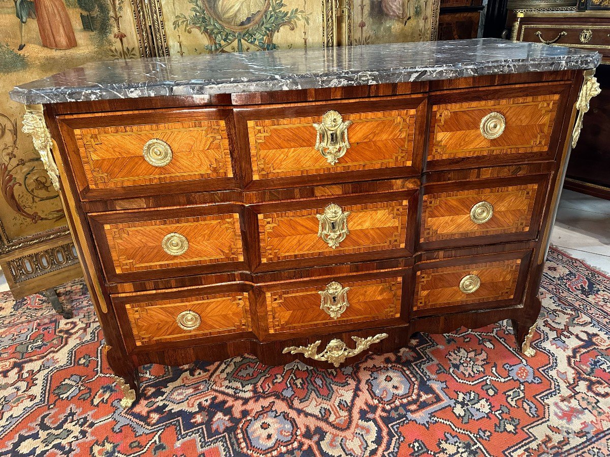 Transition Period Chest - 18th Century