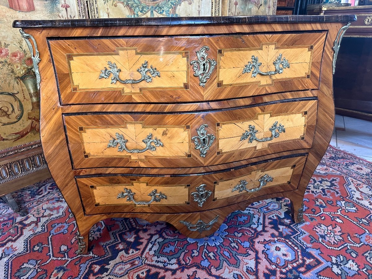 18th Louis XV Transition Chest - Work From Eastern France-photo-7