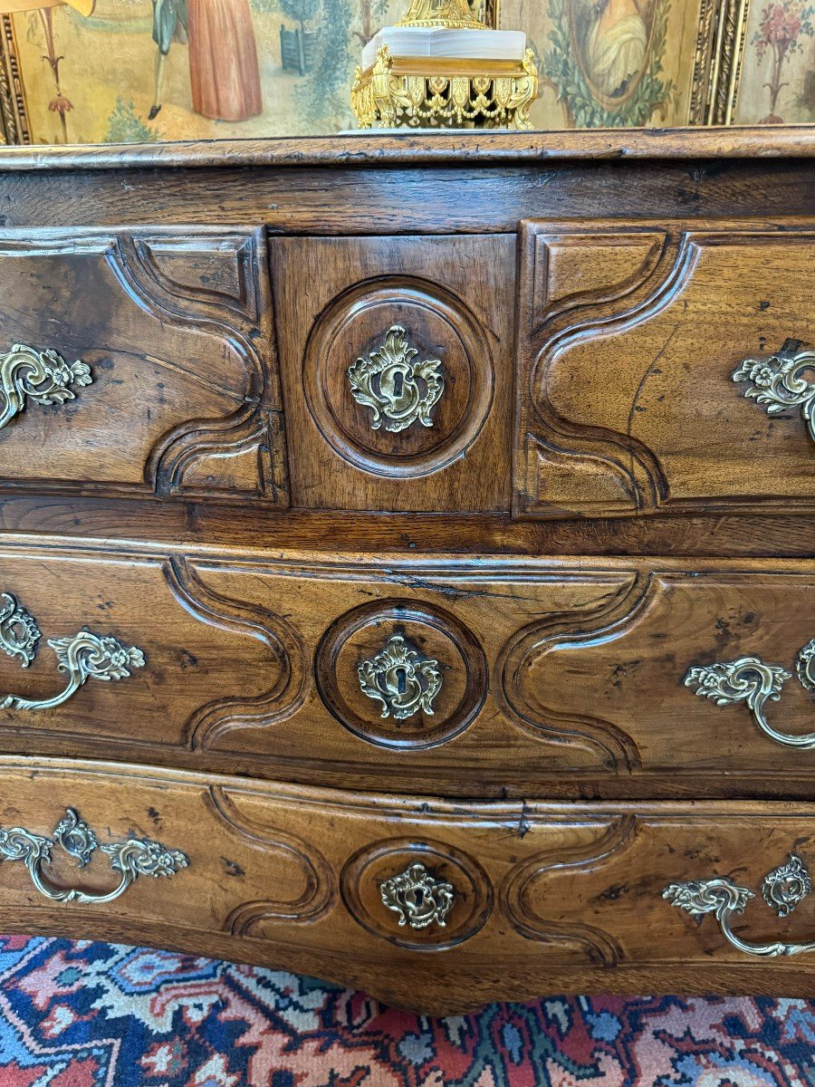 COMMODE ILE DE FRANCE DITE PARISIENNE LOUIS XIV EPOQUE XVIIIème-photo-3