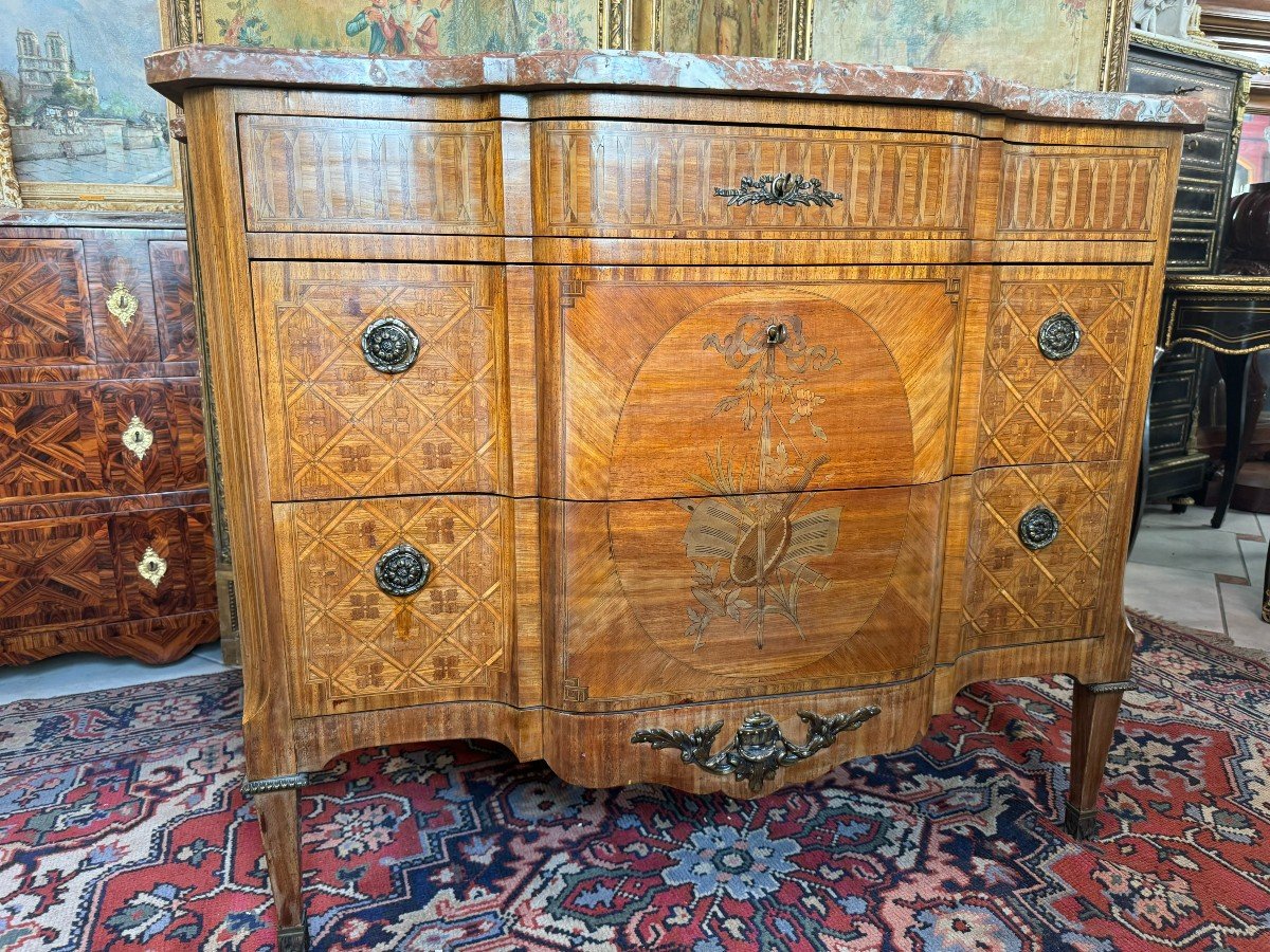 Louis XVI Period Chest - 18th 