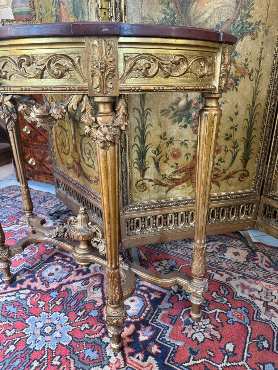Napoleon III Period Console Table-photo-2