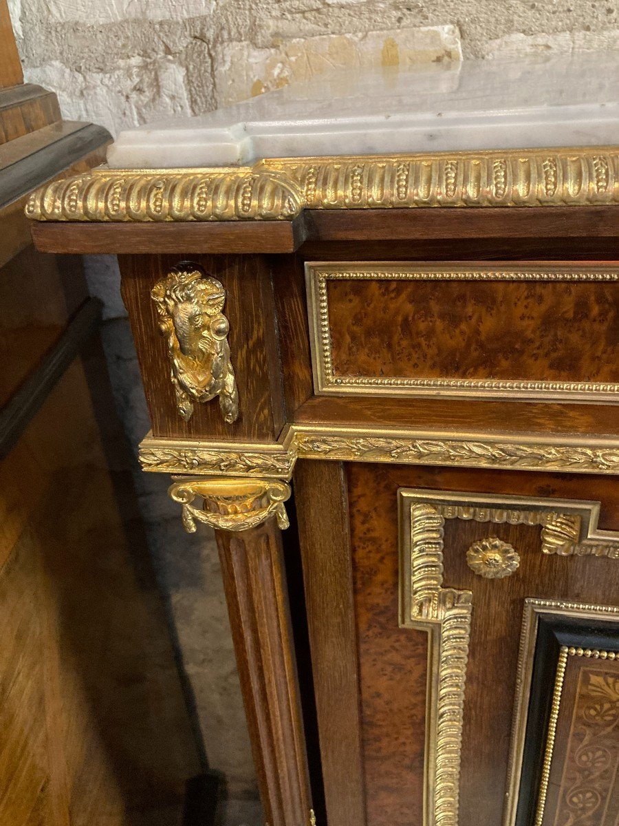 Louis XVI Style Buffet With Support Height - Napoleon III-photo-5