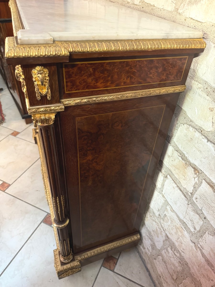 Louis XVI Style Buffet With Support Height - Napoleon III-photo-6