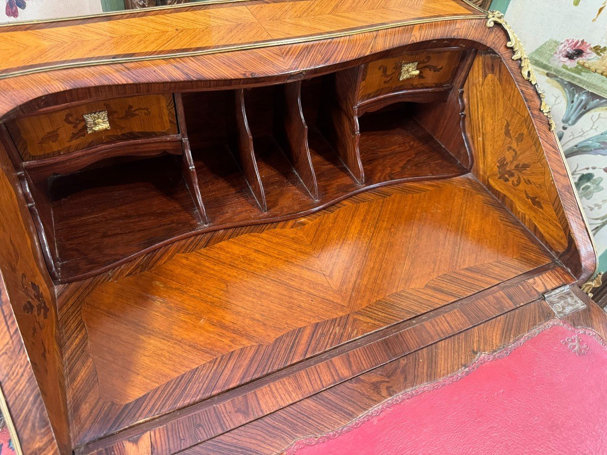 BUREAU DE PENTE DE STYLE LOUIS XV-photo-2