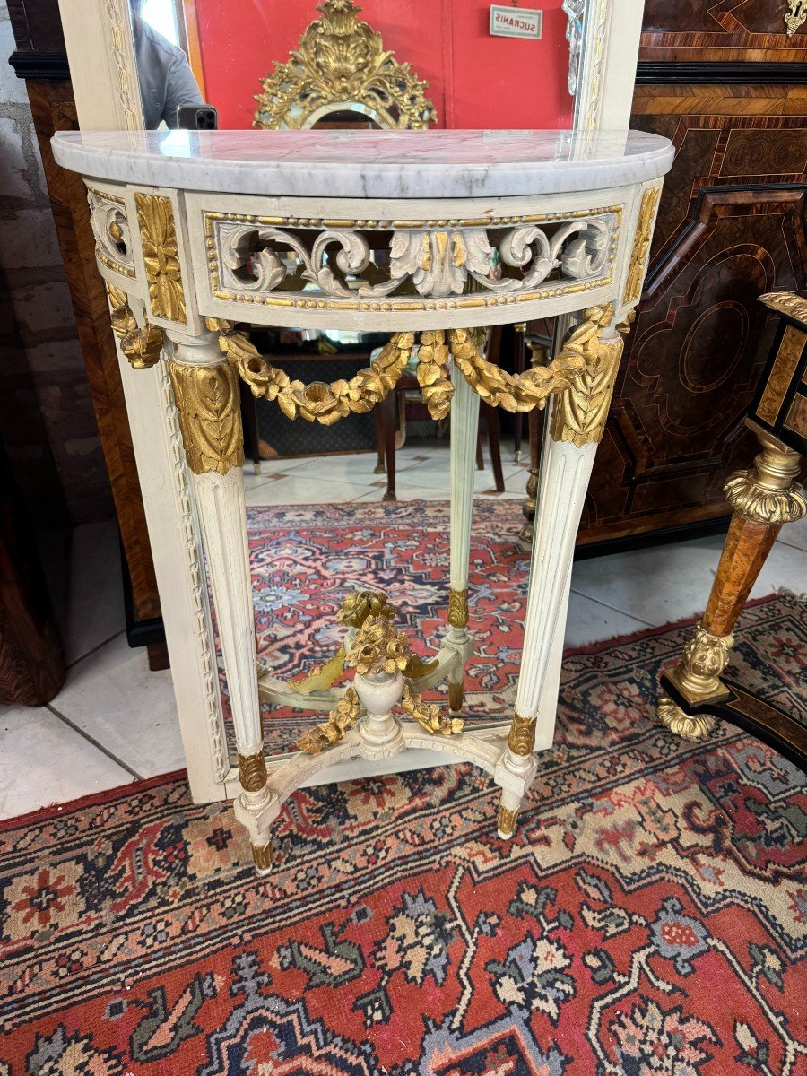 Trumeai And Its Louis XVI Style Console-photo-4