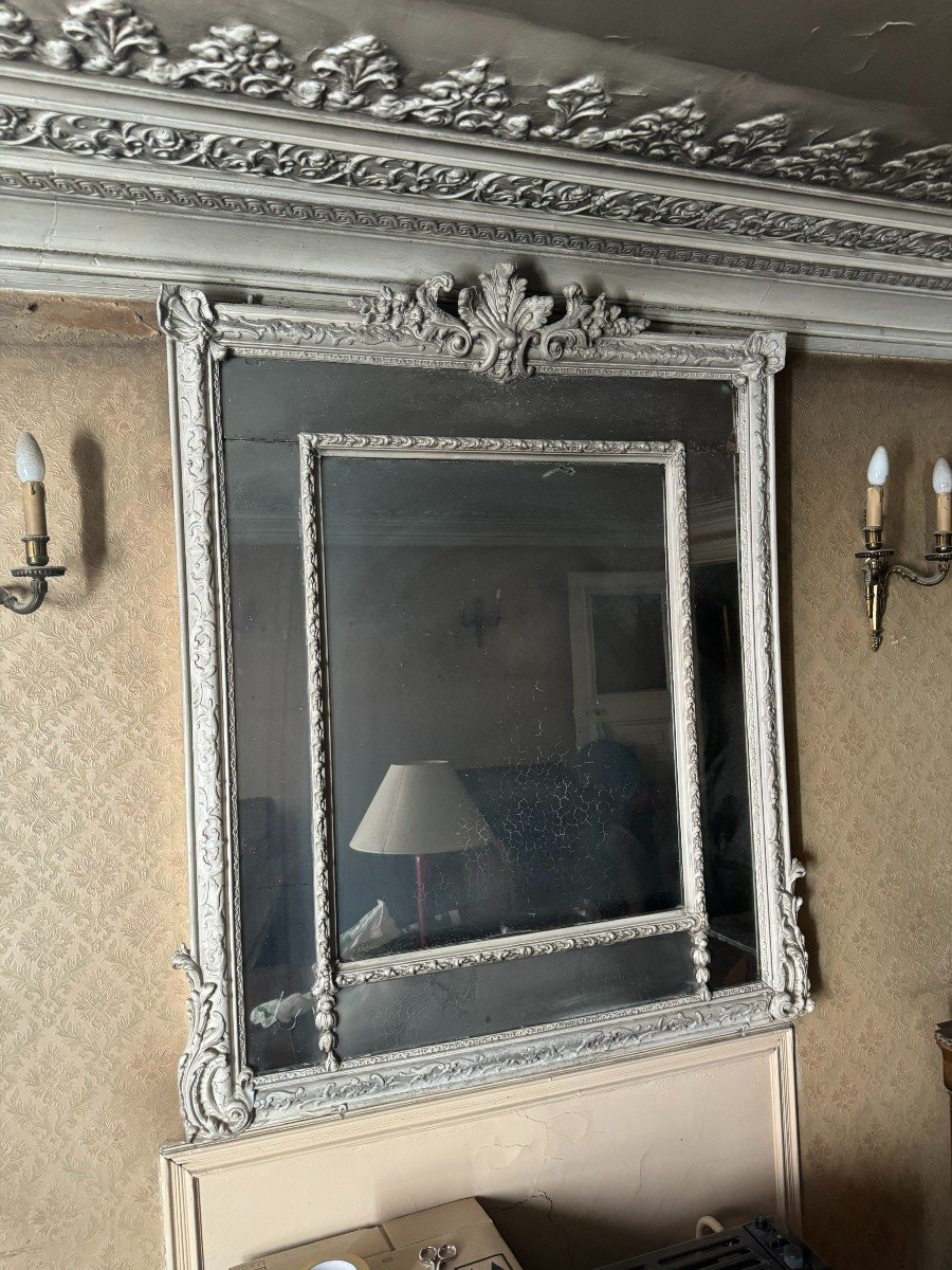 Pair Of Louis XV Pareclosed Mirrors-photo-8