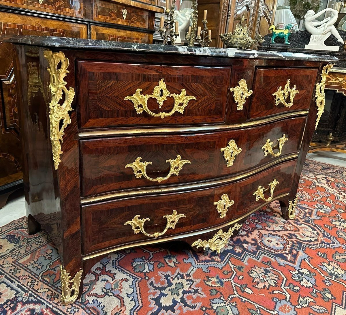 Louis XV Period - 18th Century Commode-photo-2