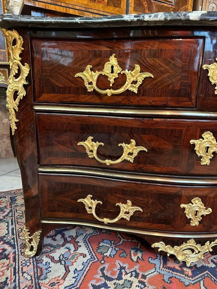 Louis XV Period - 18th Century Commode-photo-3