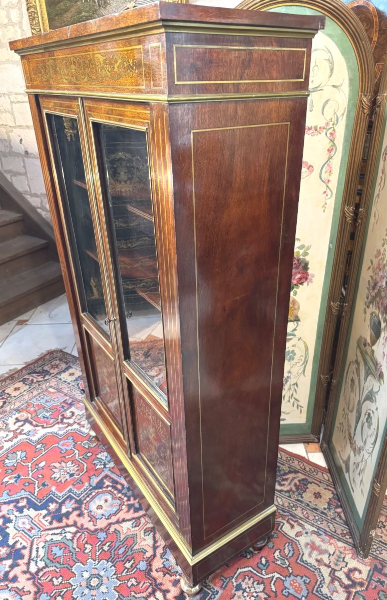 Library - Louis XVI Style Display Cabinet-photo-7