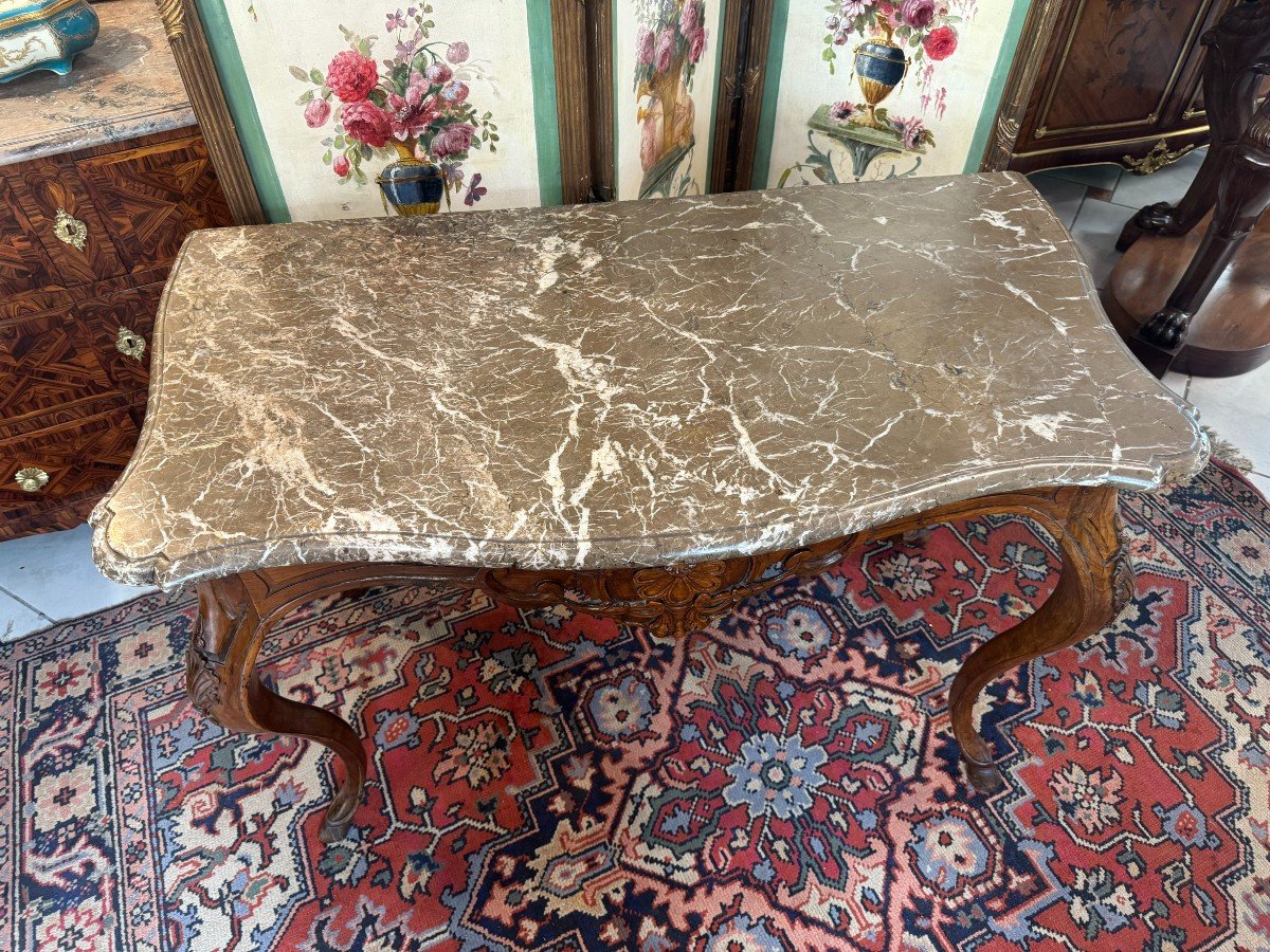 Louis XV Game Table - 18th Century-photo-2