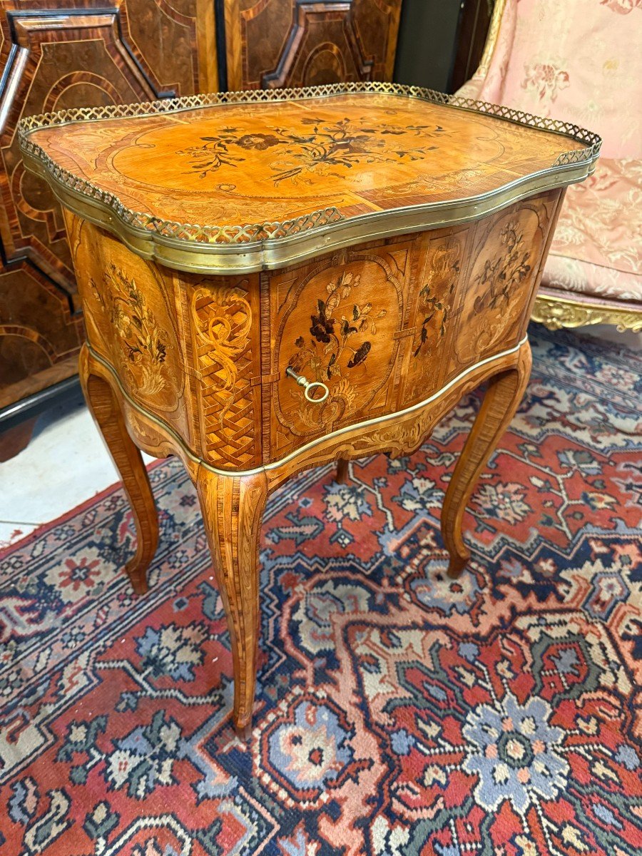 Louis XV Chiffonniere Table – 19th