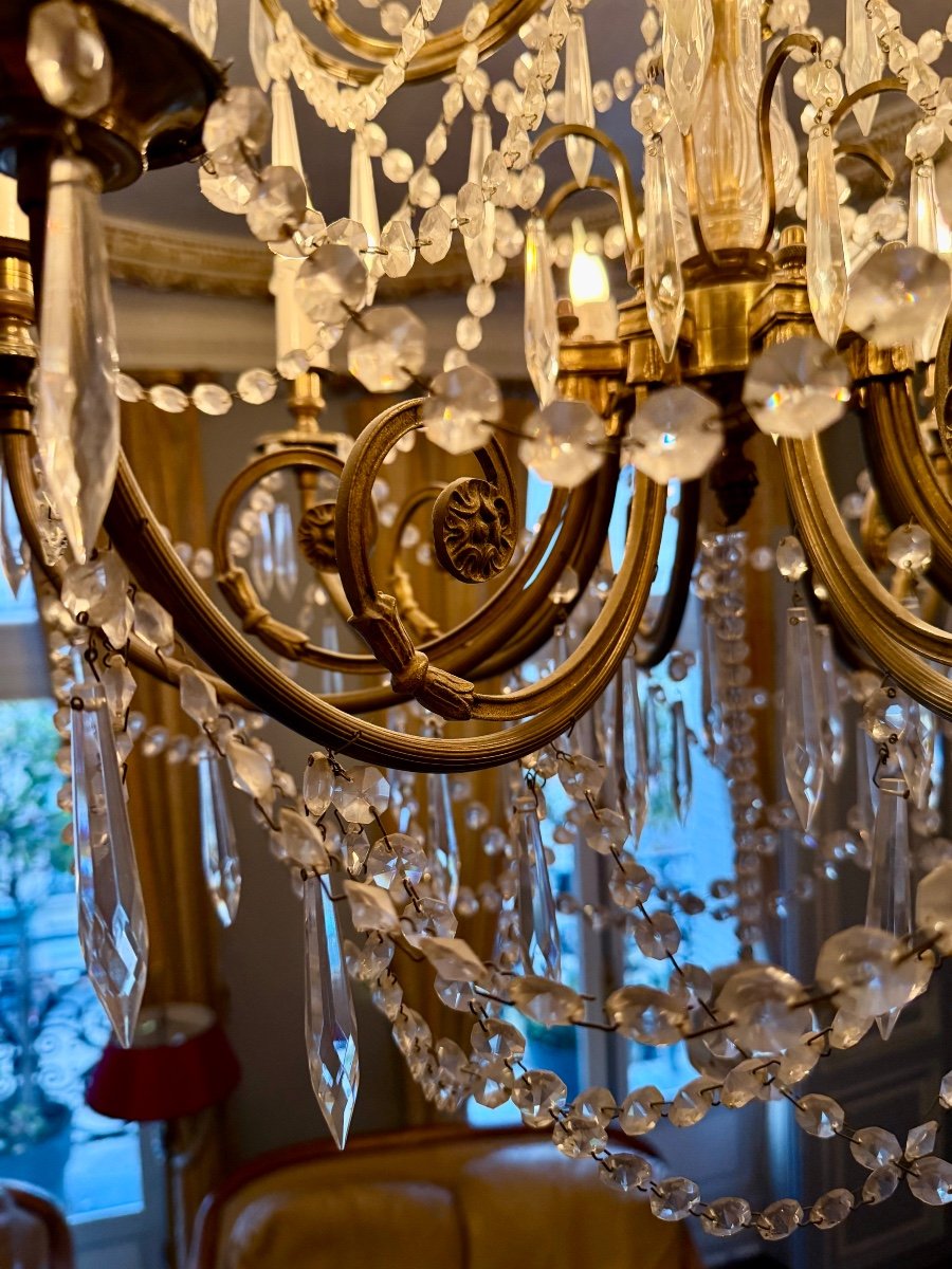 Louis XV Style Tassel Chandelier -photo-4