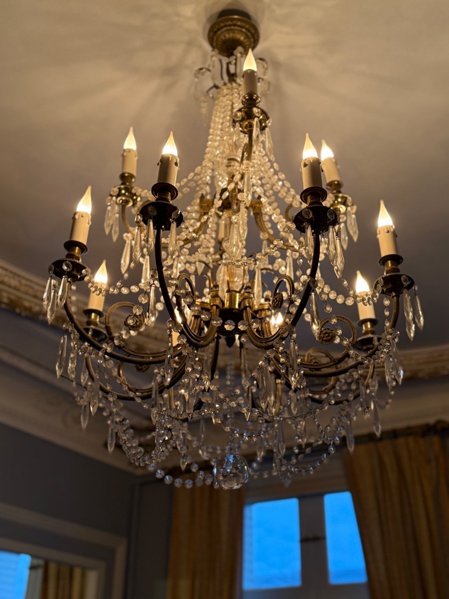 Louis XV Style Tassel Chandelier -photo-2